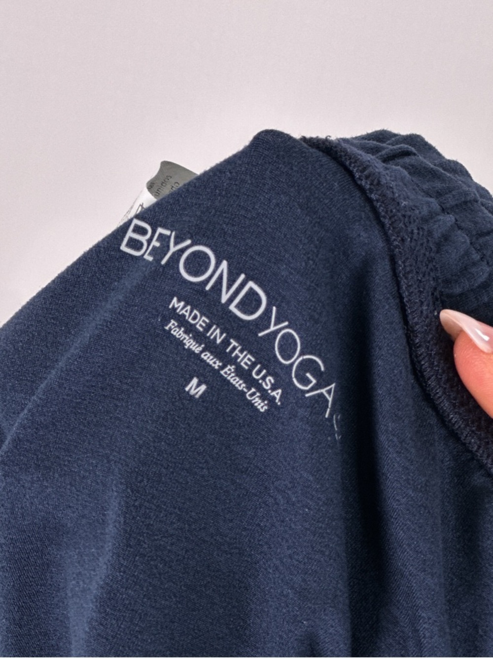 Beyond Yoga Spacedye Worked Up Shorts Drawstring Pockets Nocturnal Navy Size M - Picture 6 of 10